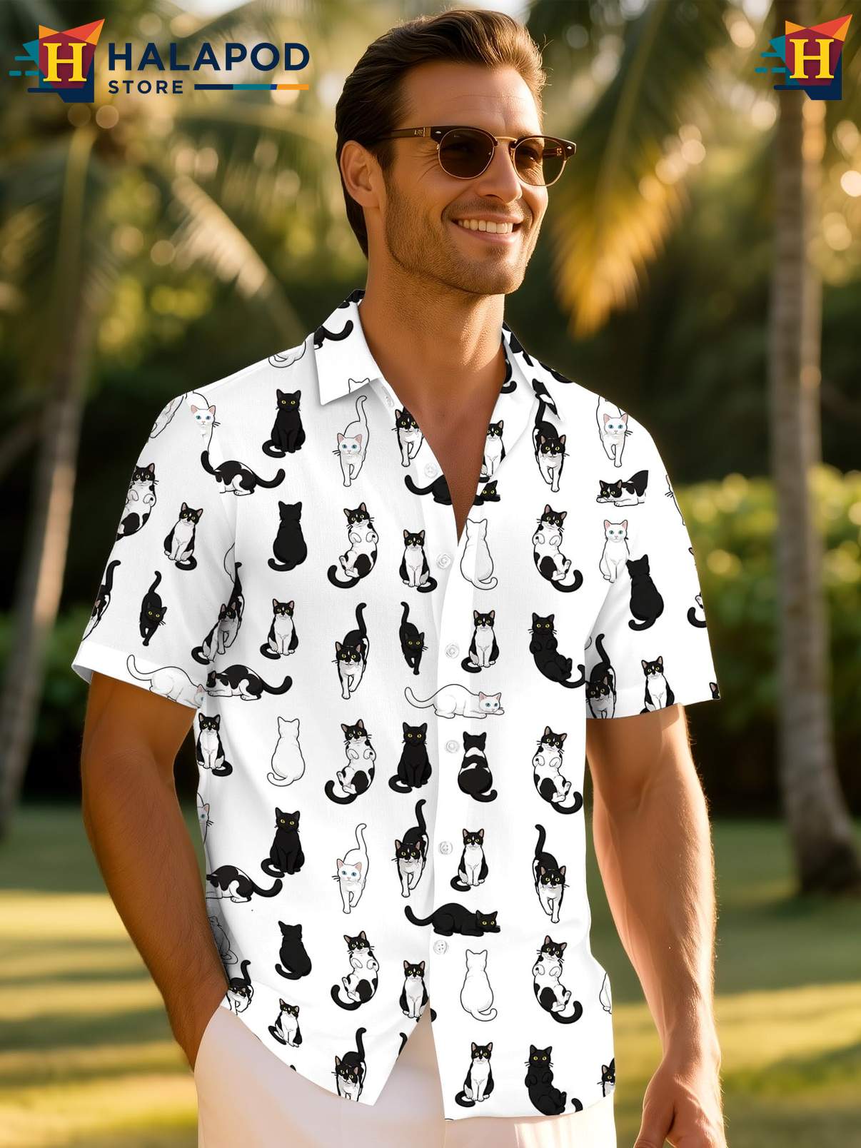Beach Aloha Shirt For Men Funny Novelty Crazy Graphic Summer Holiday Clothing