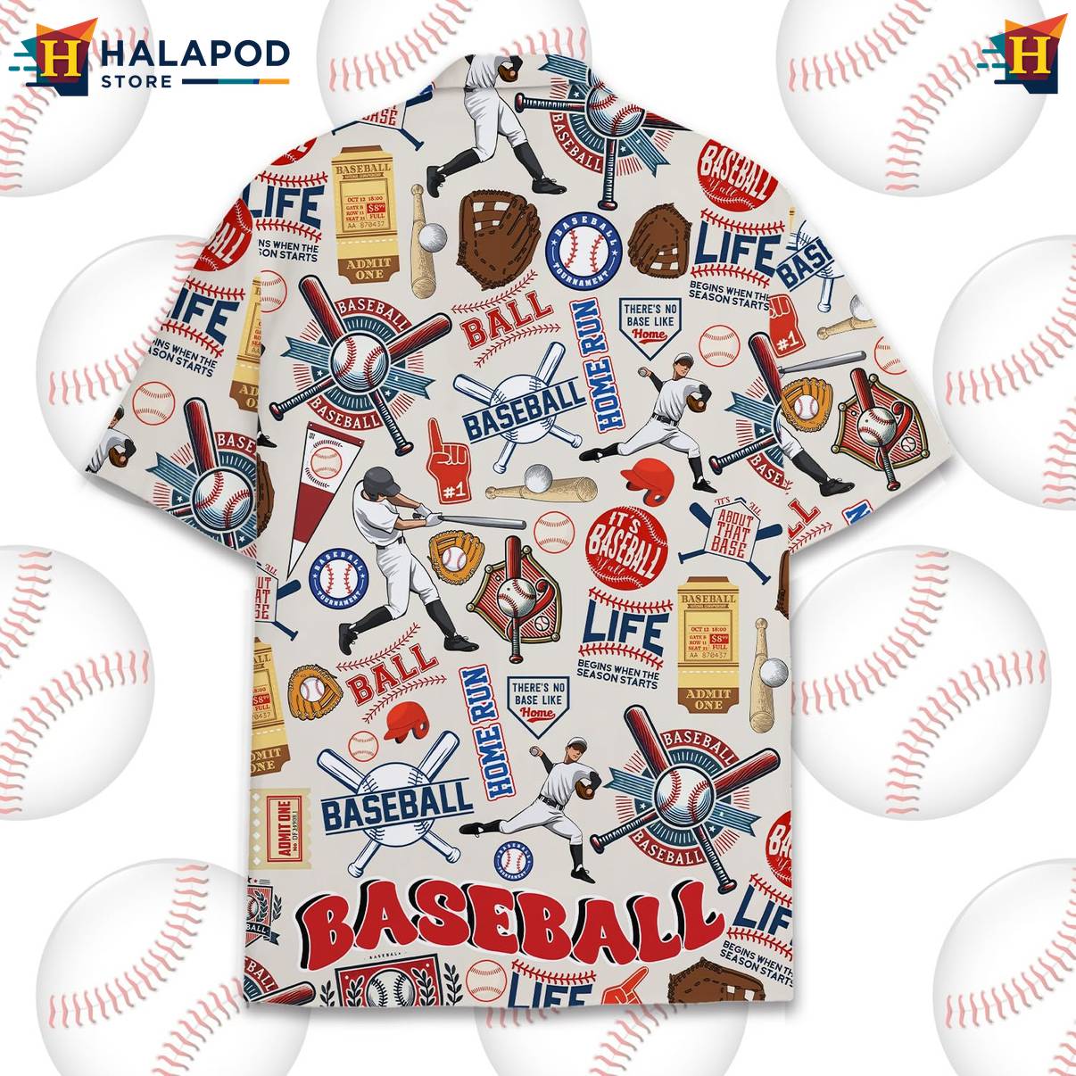 Beigh Baseball Funny Tropical Shirt Alien UFO Short Sleeve Button Down Tops