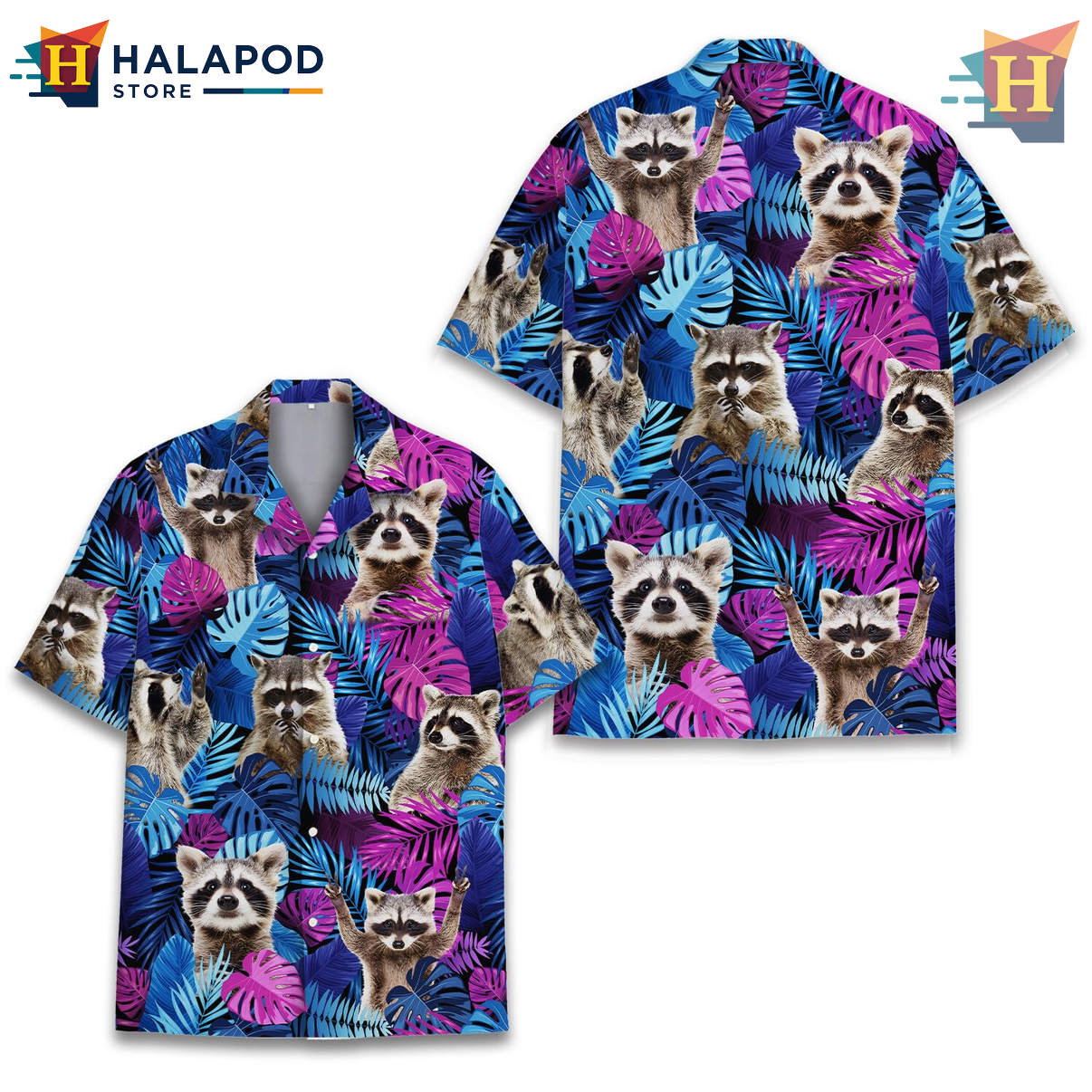 Casual Raccoon Beach Tropical Shirt 2026 Tropical Summer Mens Fan Apparel Gear