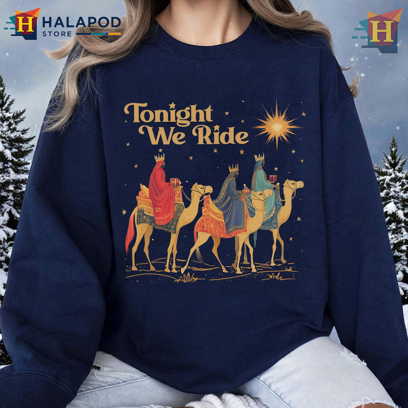 Christmas Shirt Ideas For Family 3 Wise Men Religious Nativity Sweatshirt Faith