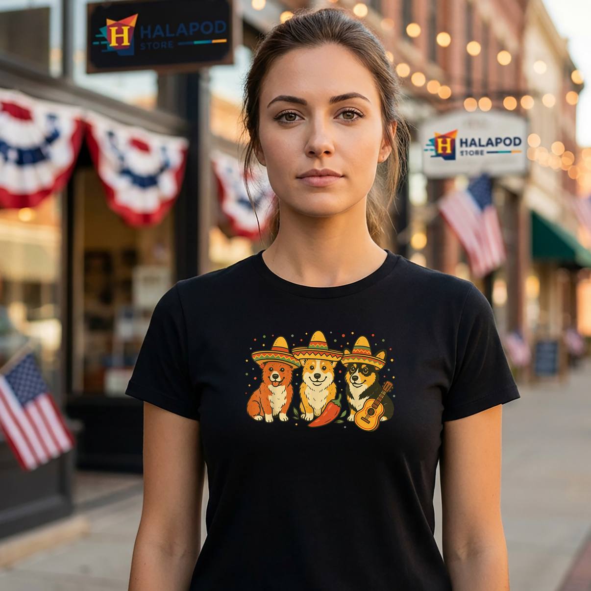Cinco De Mayo Corgi Dog Meme TShirt Funny Mexican Fiesta Graphic For Mens