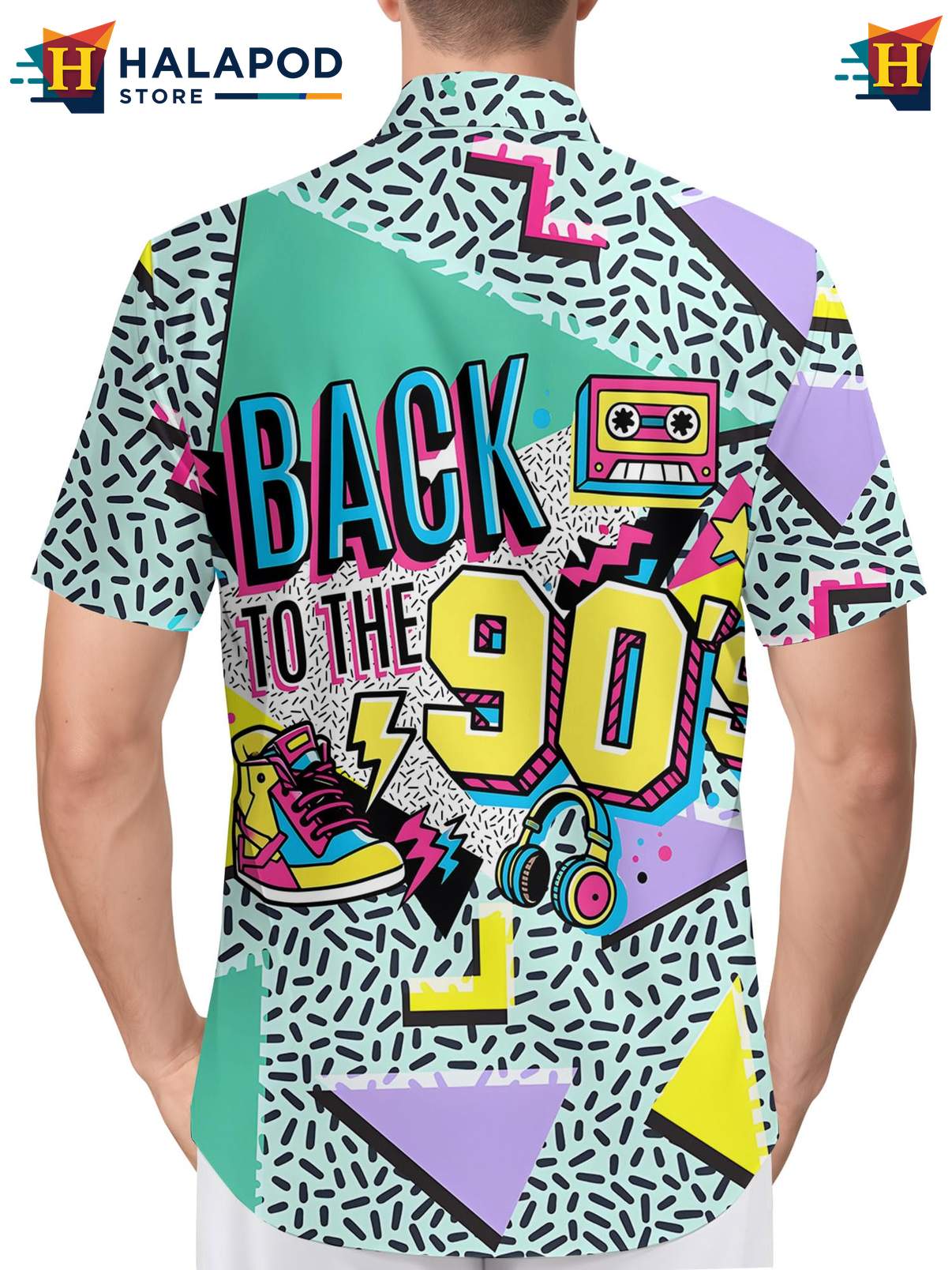 Crazy Graphic Tropical Shirt Mens Funny Novelty Button Down Summer Beachwear