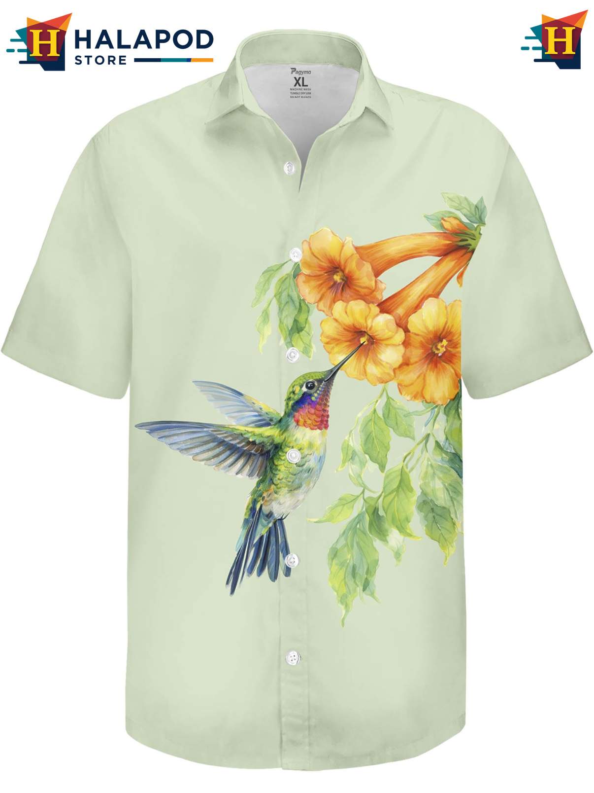 Funny Tropical Button Down Shirt Mens Novelty Crazy Graphic Summer Beach Wear