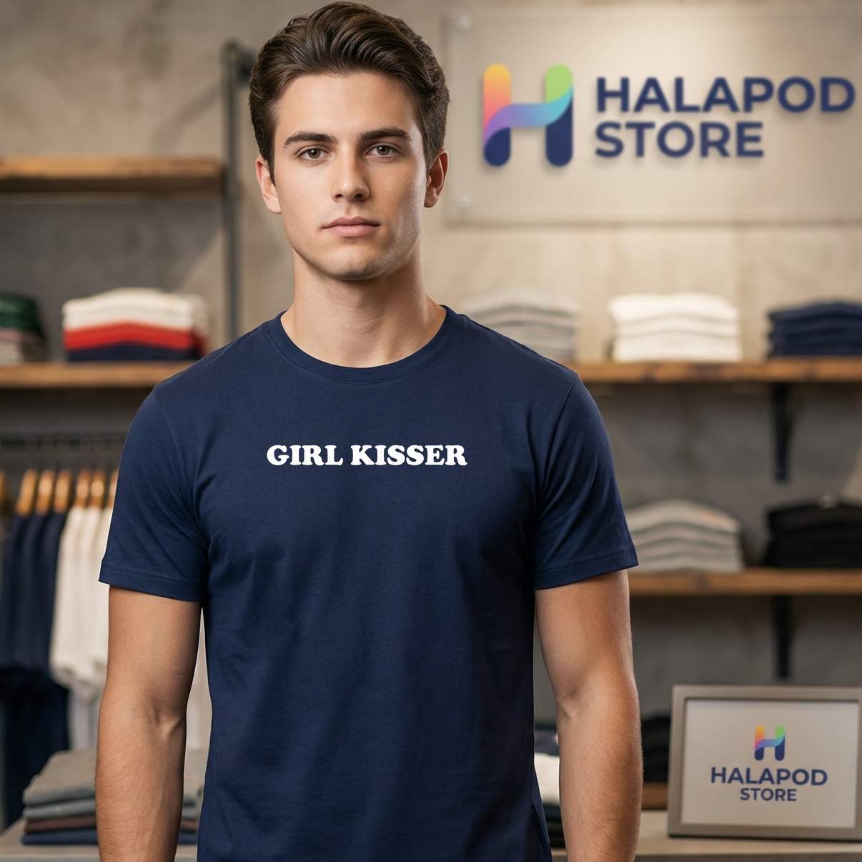 Girl Kisser Lesbian LGBT TShirt Funny LGBTQ Pride Meme Graphic Design For Mens