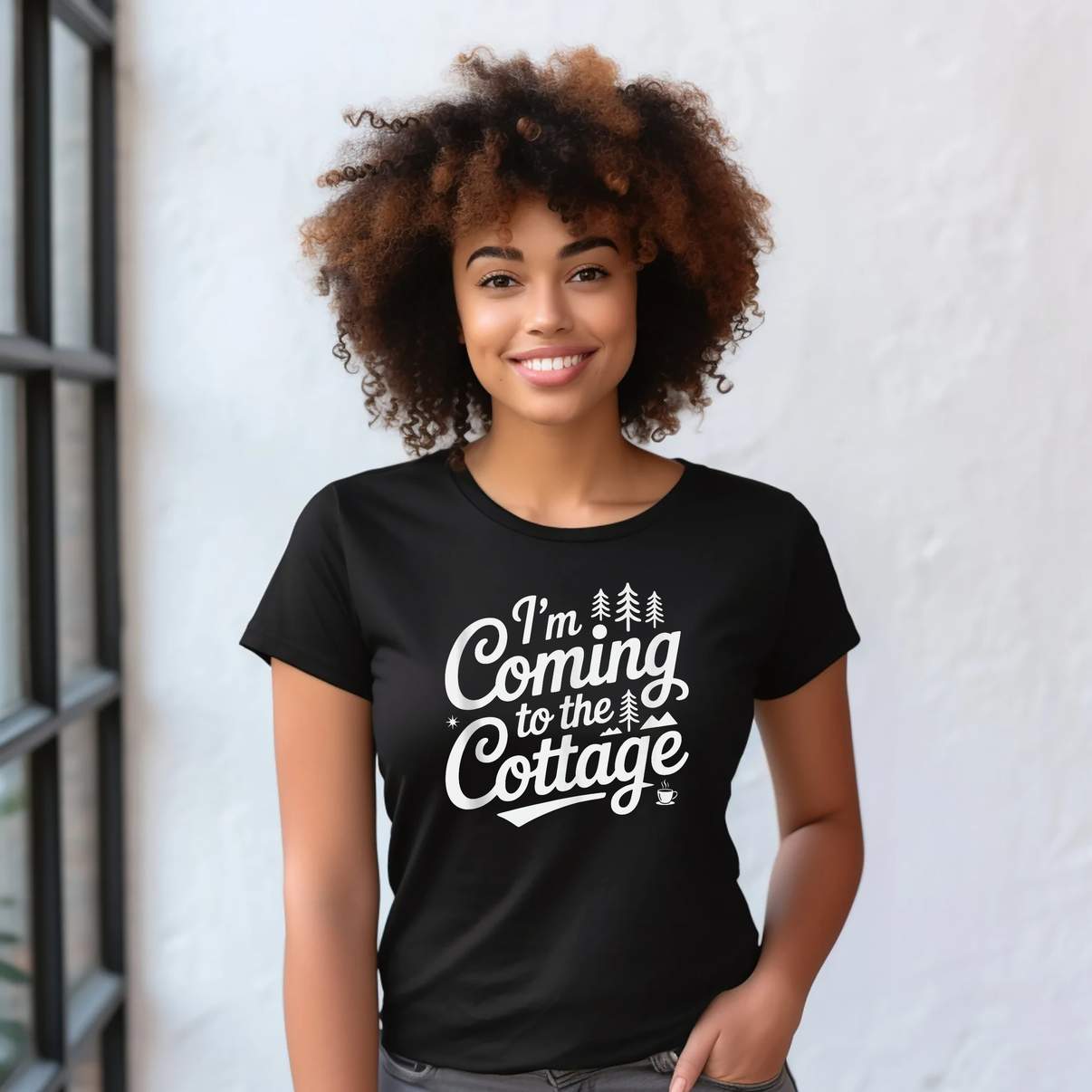 Im Coming To The Cottage Shirt Life Funny Quote Cabin Summer Graphic For Men