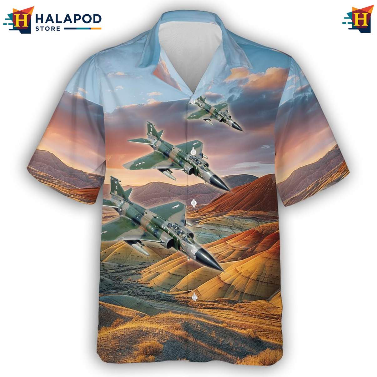 Mens Military Airplane Hawaiian Shirt Veteran Linen Button Down Beach Outfit