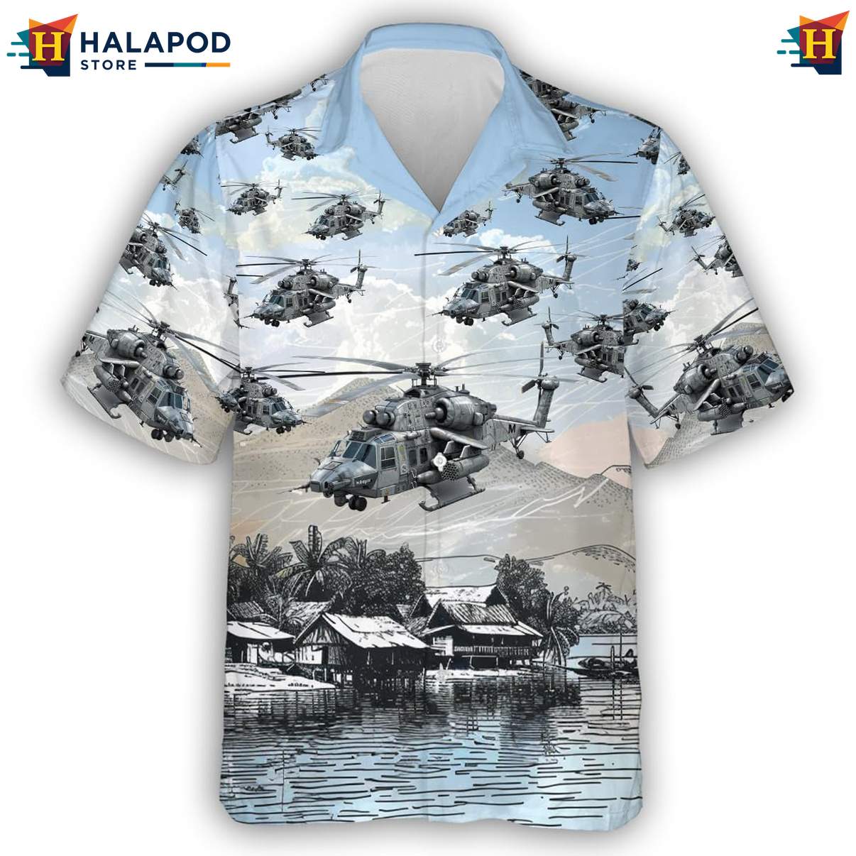 Military Airplane Button Down Shirt Mens Veteran Hawaiian Linen Beach Wear
