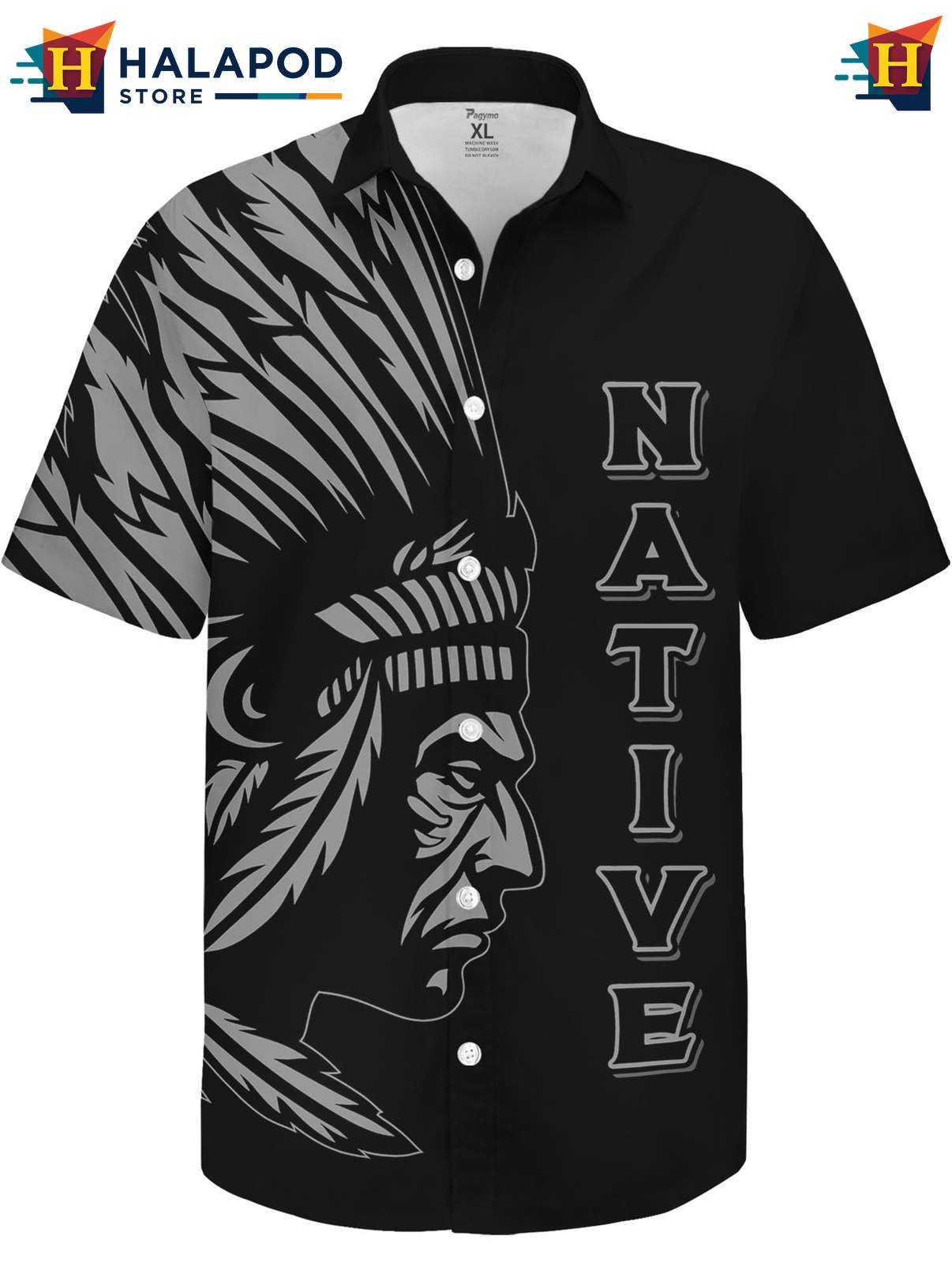 Novelty Hawaiian Button Down Shirt Mens Funny Crazy Graphic Summer Beach Wear