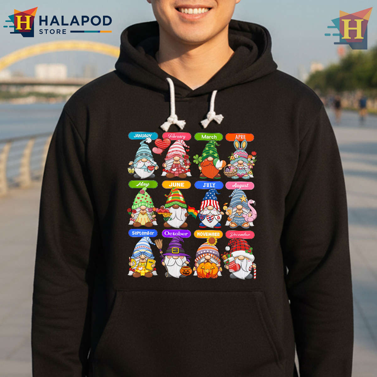 Seasonal Gnome Graphic Cute St Patricks Day Shirts Women