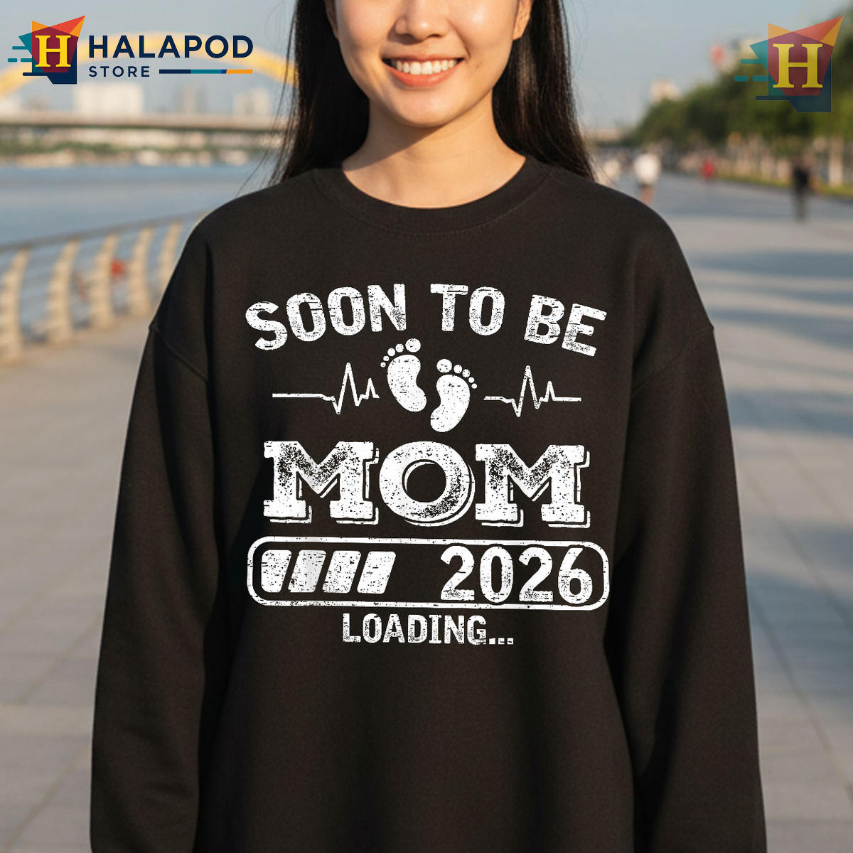 Soon To Be Mom 2026 Loading Mom To Be T Shirts Pregnancy
