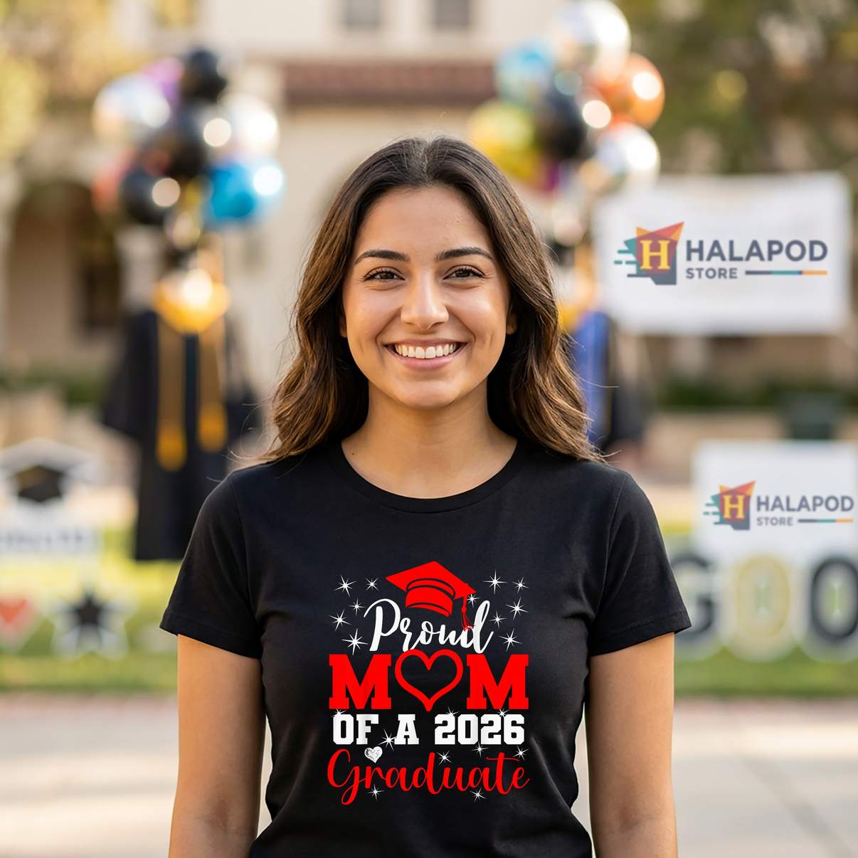 Super Proud Mom 2026 TShirt Senior Graduate Graduation Family Graphic For Mens