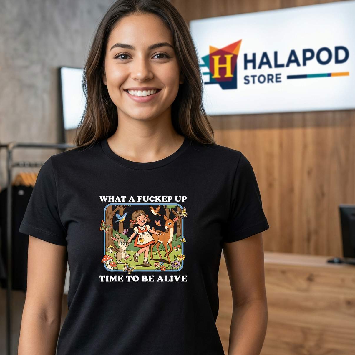 Time To Be Alive Sarcasm Retro Tee Shirt What A Fcked Up Graphic For Mens