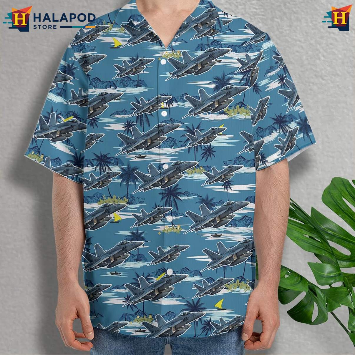 Tropical Military Airplane Shirt Mens Veteran Linen Beach Button Down Outfit