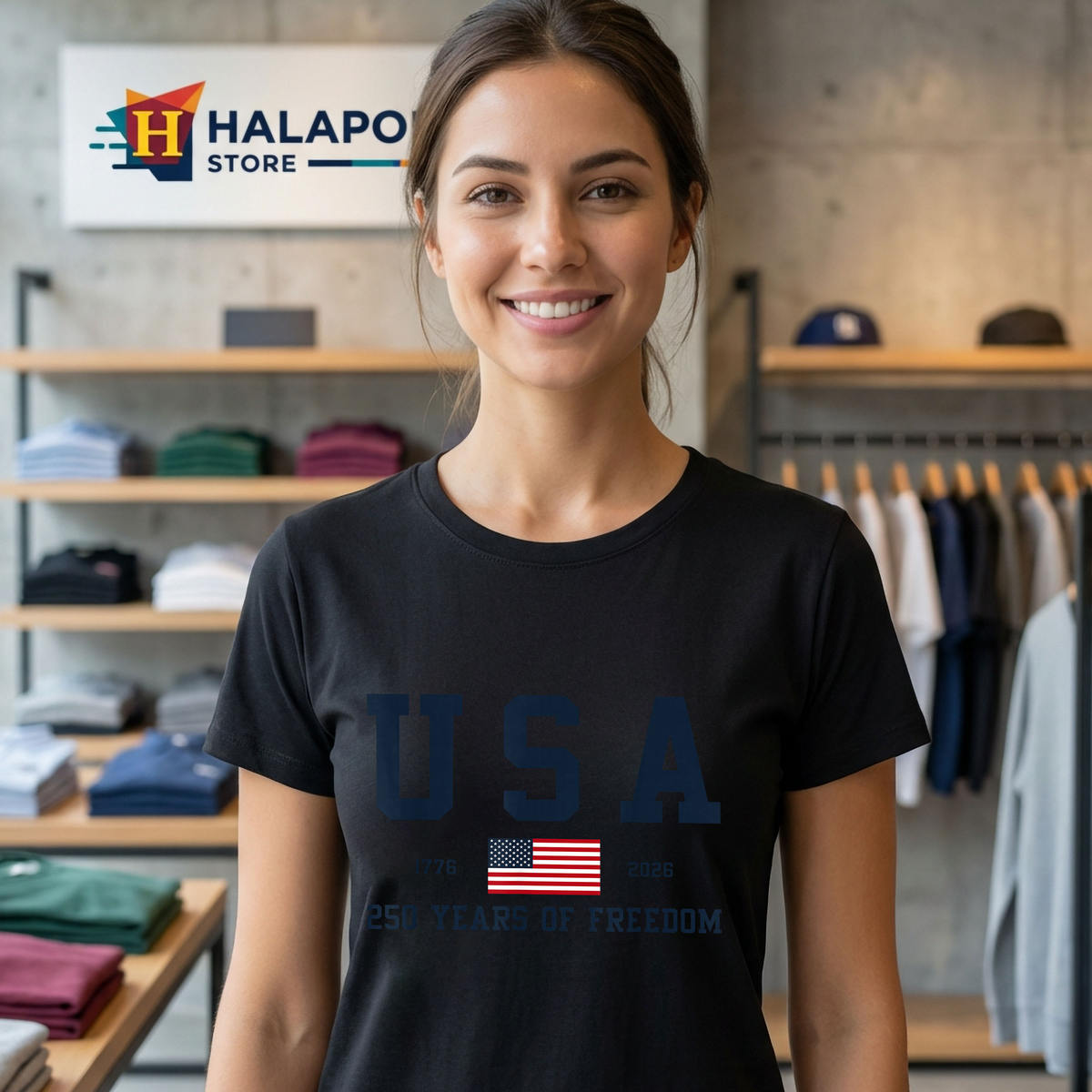 USA 250 Years Of Freedom Birthday Shirt 2026 Americas 250th 1776 Celebration
