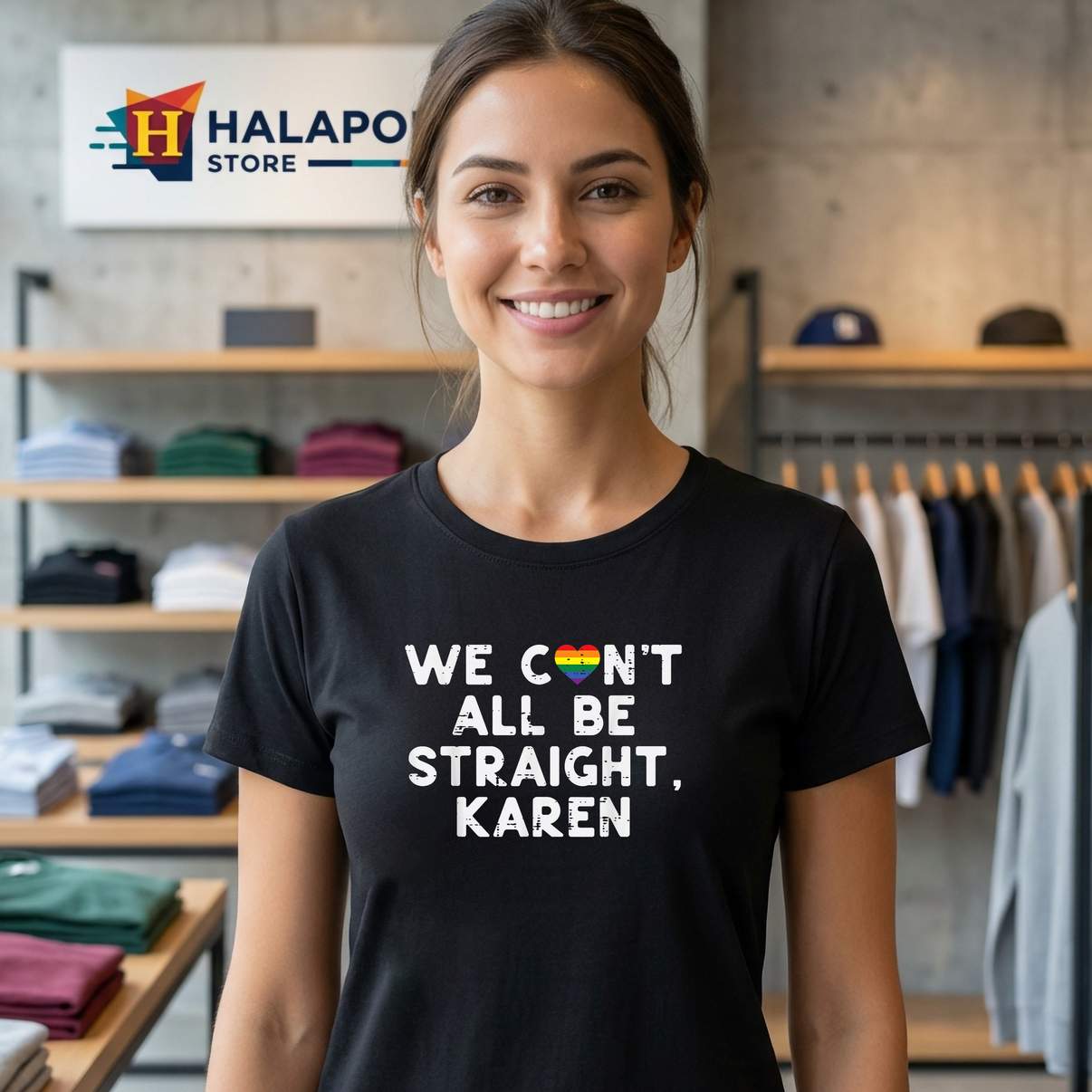 We Cant All Be Straight TShirt Karen Funny LGBTQ Ally Gay Pride Graphic For Men