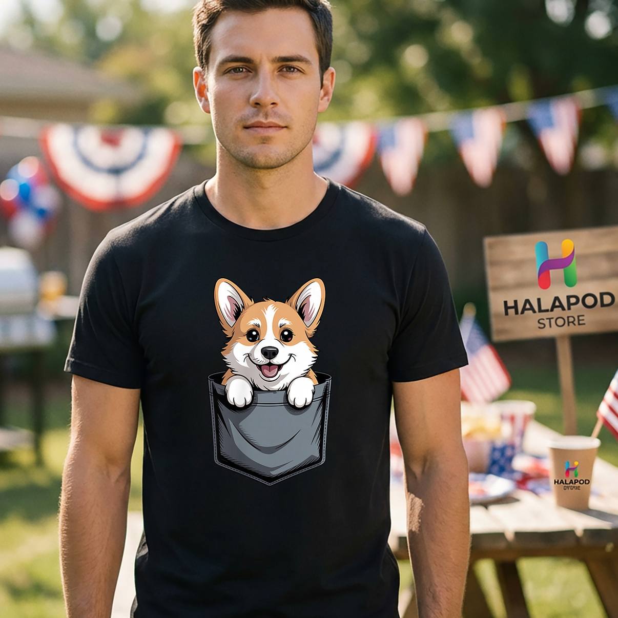Welsh Corgi Dog Lover Funny Tee Shirt Design For Men Women Graphic For Mens