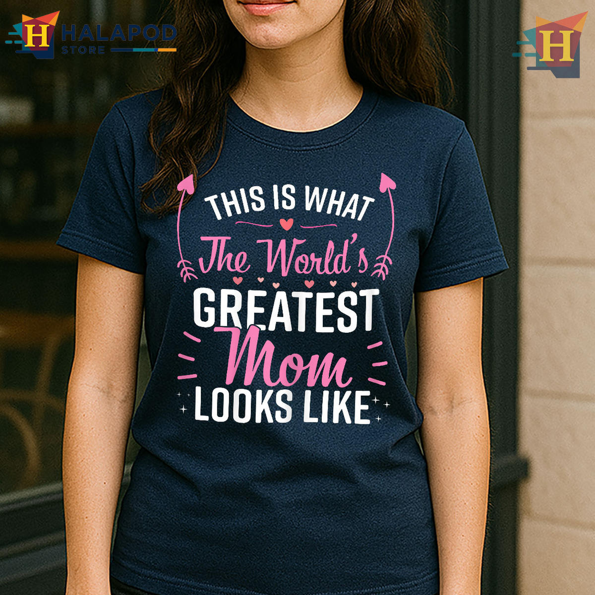 Worlds Greatest Mom Gift Funny Mother T Shirts For Mothers Day