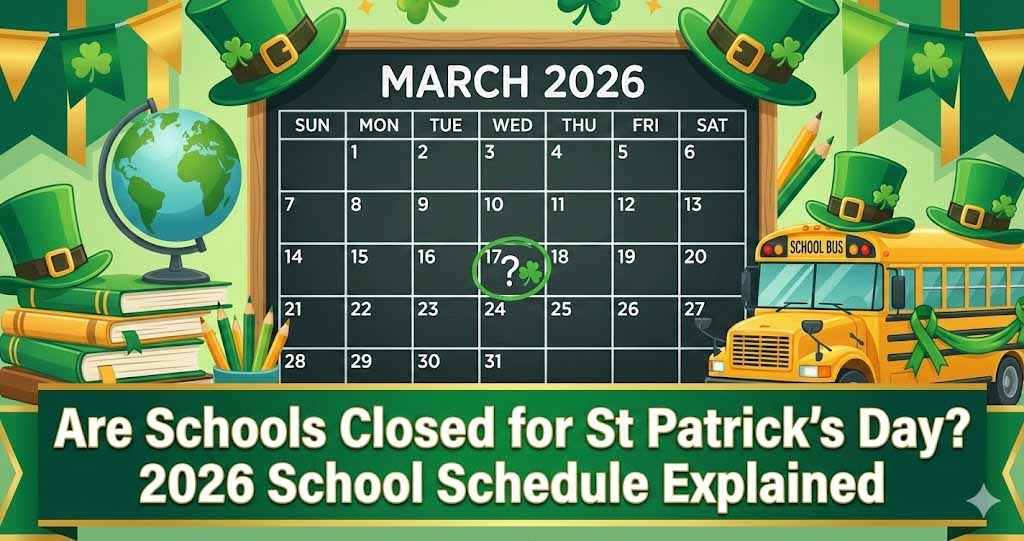 Are Schools Closed for St Patrick's Day? 2026 School Schedule Explained