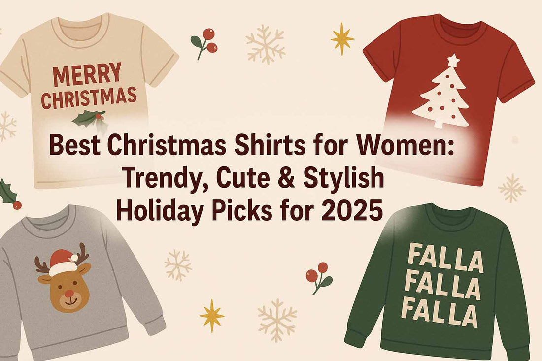 Best Christmas Shirts for Women: Trendy, Cute & Stylish Holiday Picks for 2025