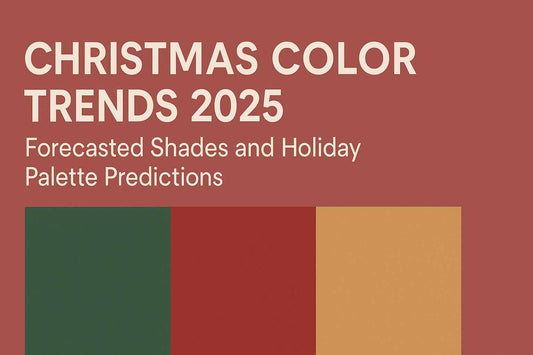 Christmas Color Trends 2025: Forecasted Shades and Holiday Palette Predictions