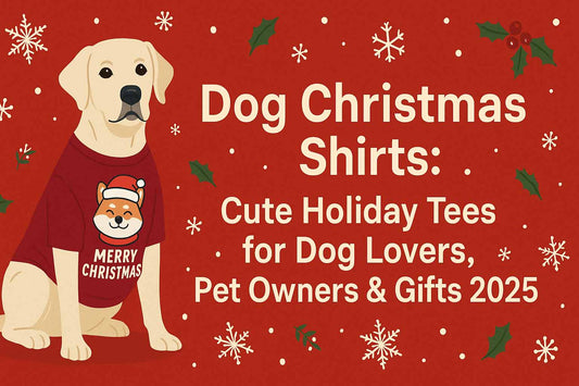Dog Christmas Shirts: Cute Holiday Tees for Dog Lovers, Pet Owners & Gifts 2025