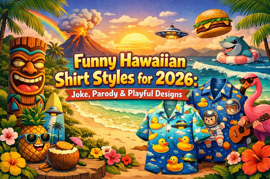 Funny Hawaiian Shirt Styles for 2026: Joke, Parody & Playful Designs