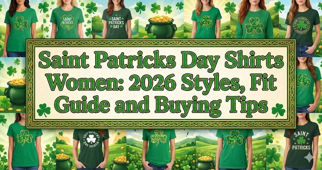 Saint Patricks Day Shirts Women: 2026 Styles, Fit Guide and Buying Tips