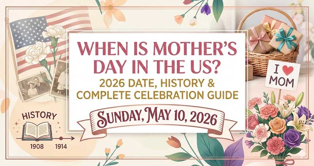 When Is Mother's Day in the US? 2026 Date, History & Complete Celebration Guide