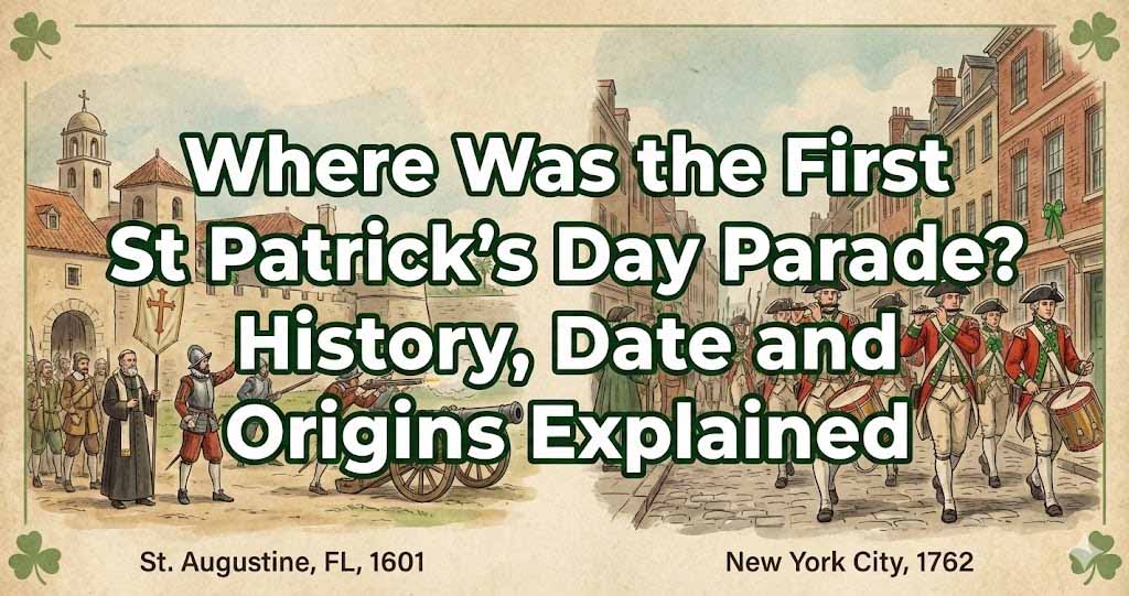 Where Was the First St Patrick's Day Parade? History, Date and Origins Explained