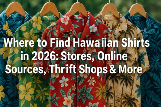 Where to Find Hawaiian Shirts in 2026: Stores, Online Sources, Thrift Shops & More