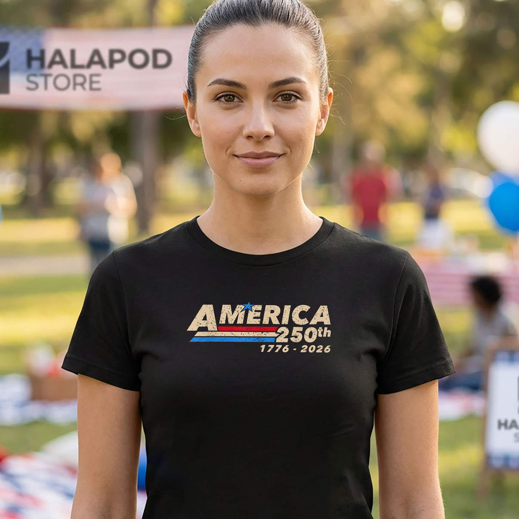 250 Year American Anniversary Shirt 250th Patriotic 4th Of July Graphic Art