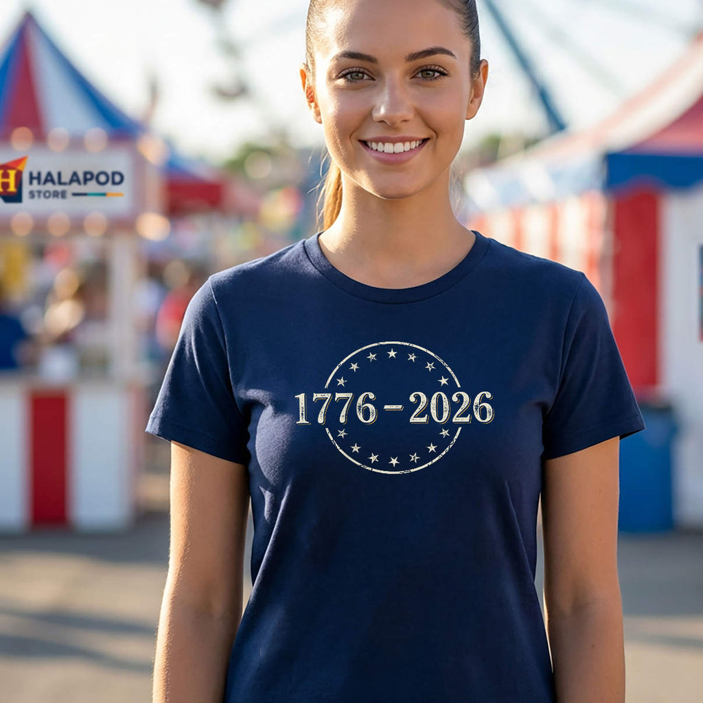 250 Years American Flag Shirt 1776 2026 Patriotic Anniversary Graphic For Men