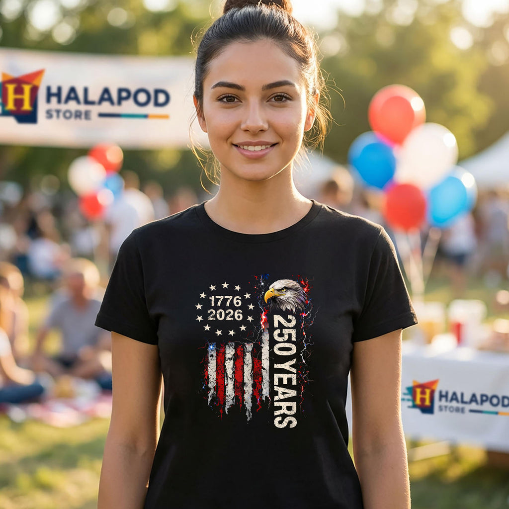 250th Anniversary Freedom America Shirt 2026 Independence Day Fan Apparel