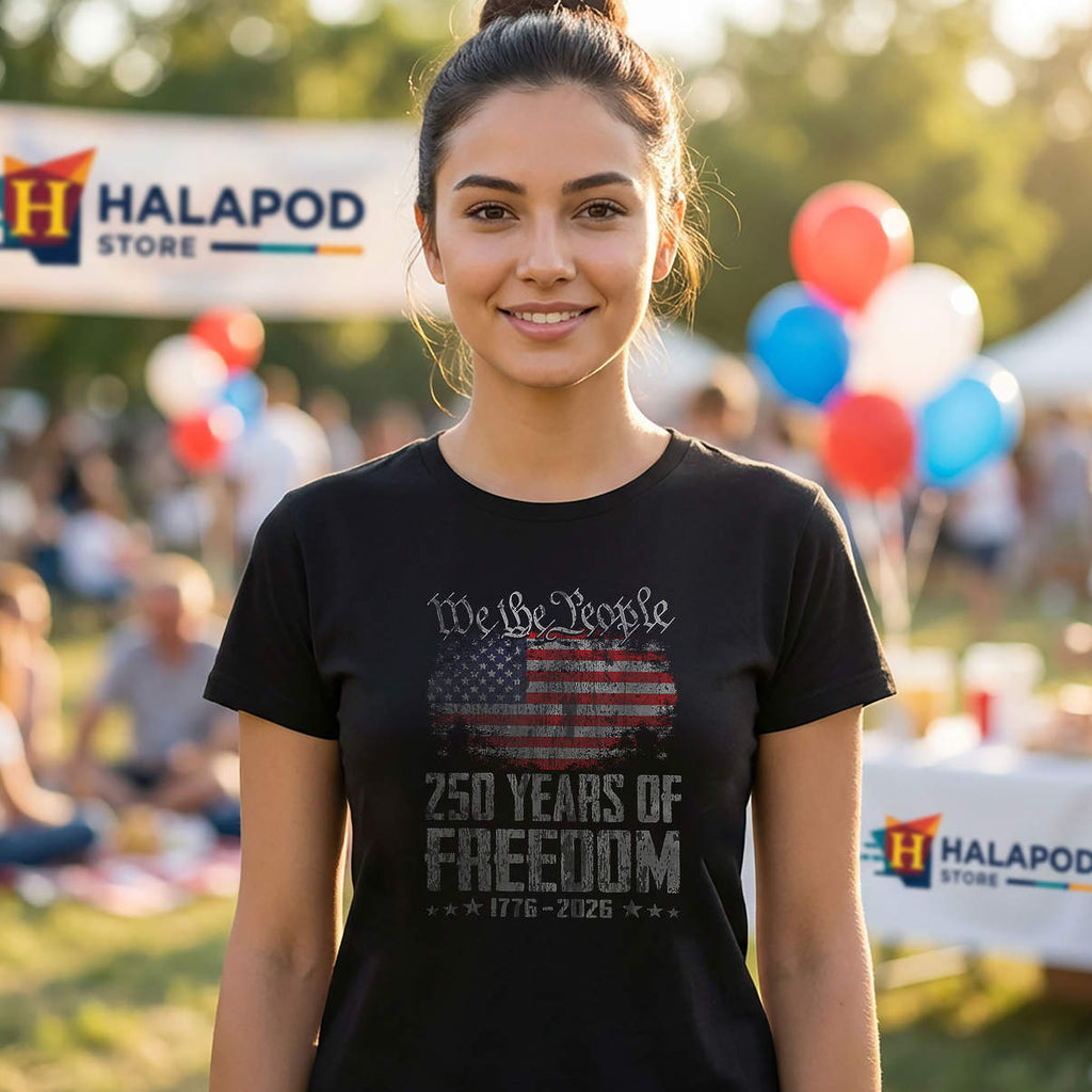 250th Anniversary USA Patriotic Shirt 250 Years American 4th July Graphic