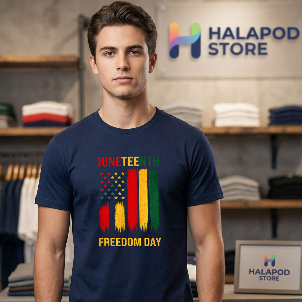 African American Pride Flag Juneteenth Shirt 2026 Freedom Day 1865 Apparel