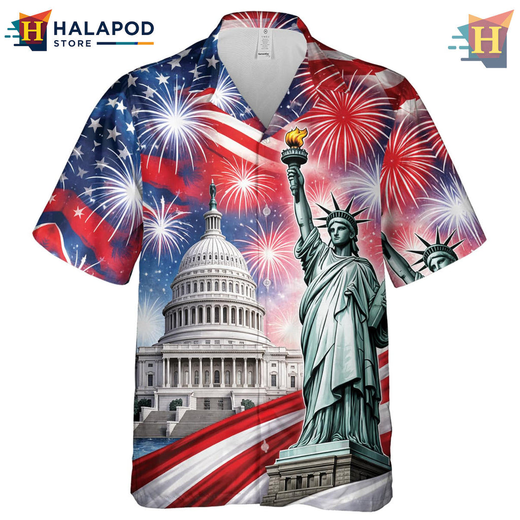 America Fourth Of July Hawaiian Shirt 2026 Patriotic 250th Fan Apparel Gear