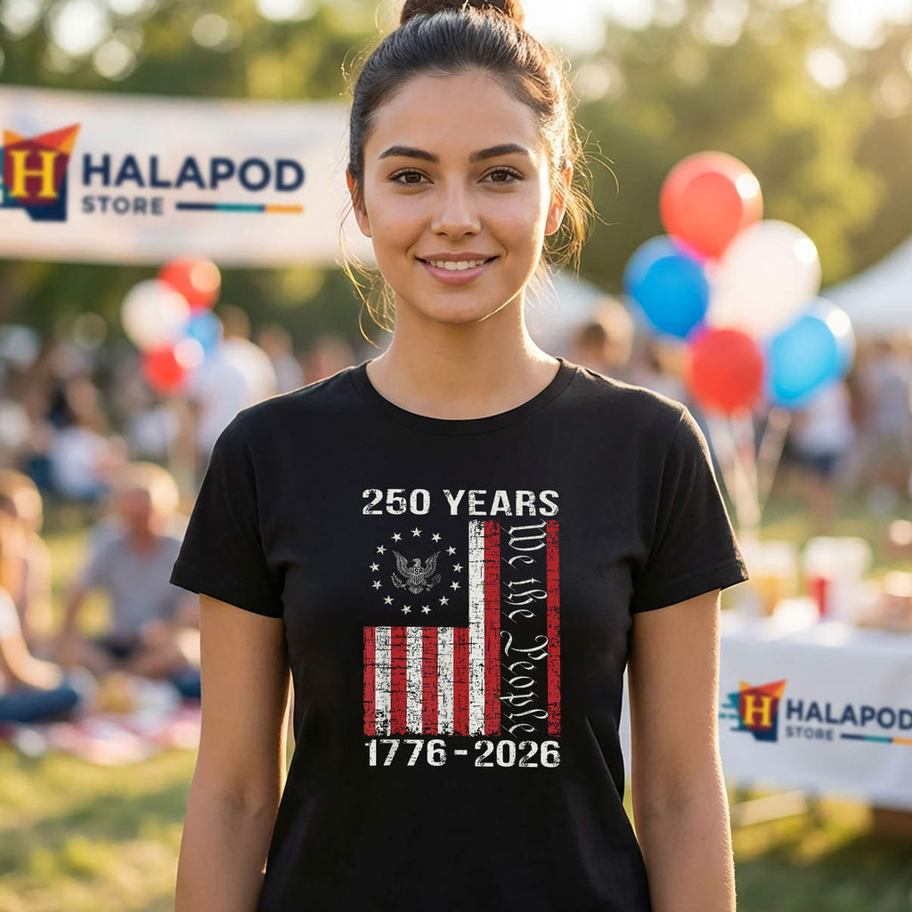 America Patriotic 4th Of July Shirt 250th Anniversary USA 250 Year Graphic