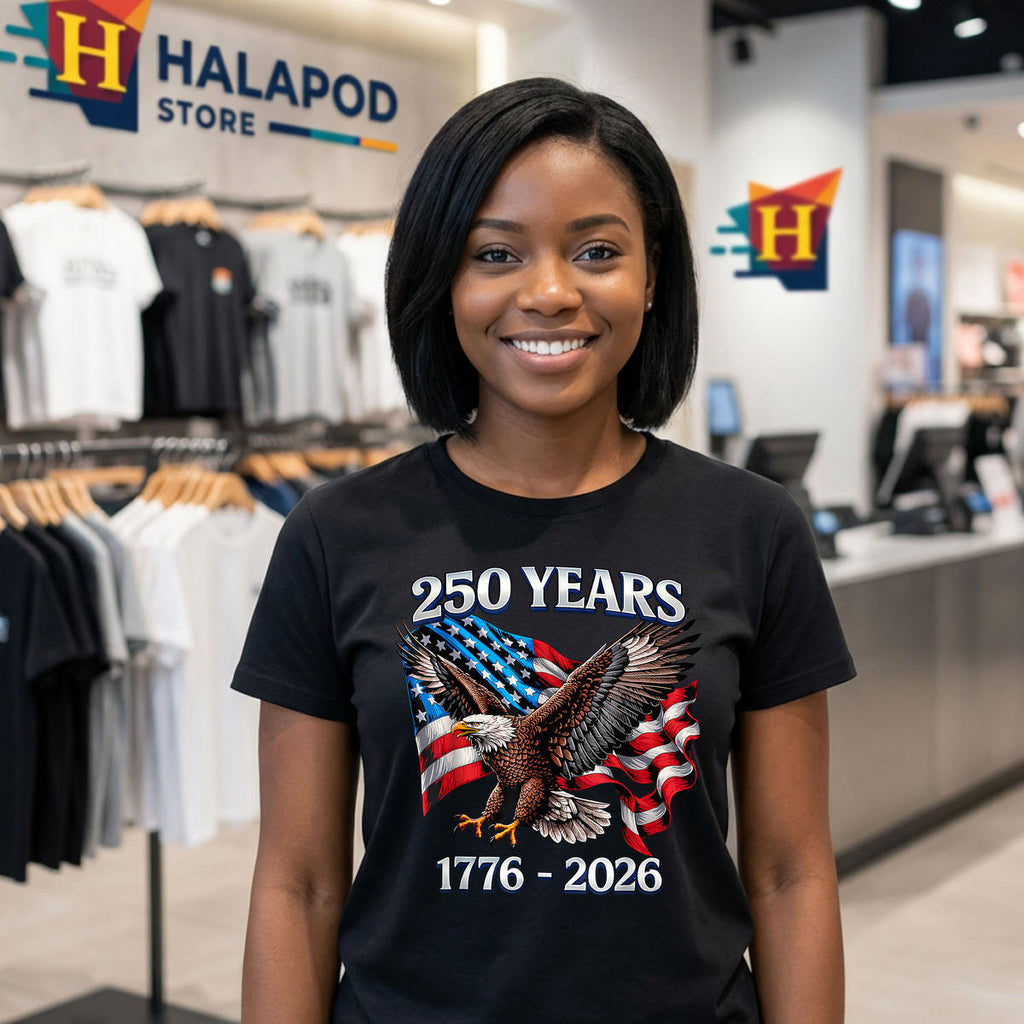 American 250th Anniversary Shirt 2026 US USA Flag 4th Of July 250 Years Gear