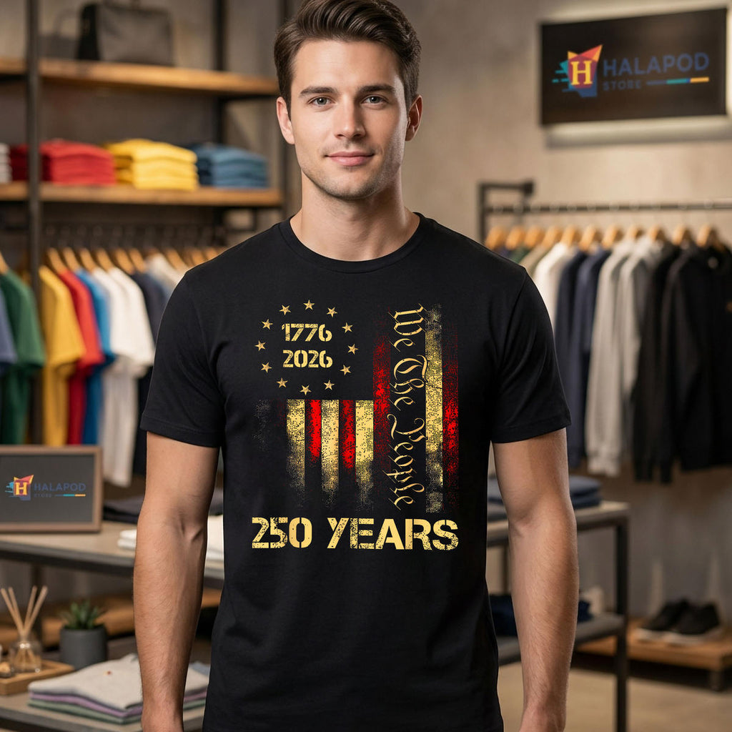 American 4th July Patriotic Shirt 2026 USA 250 Years 250th Anniversary Gear