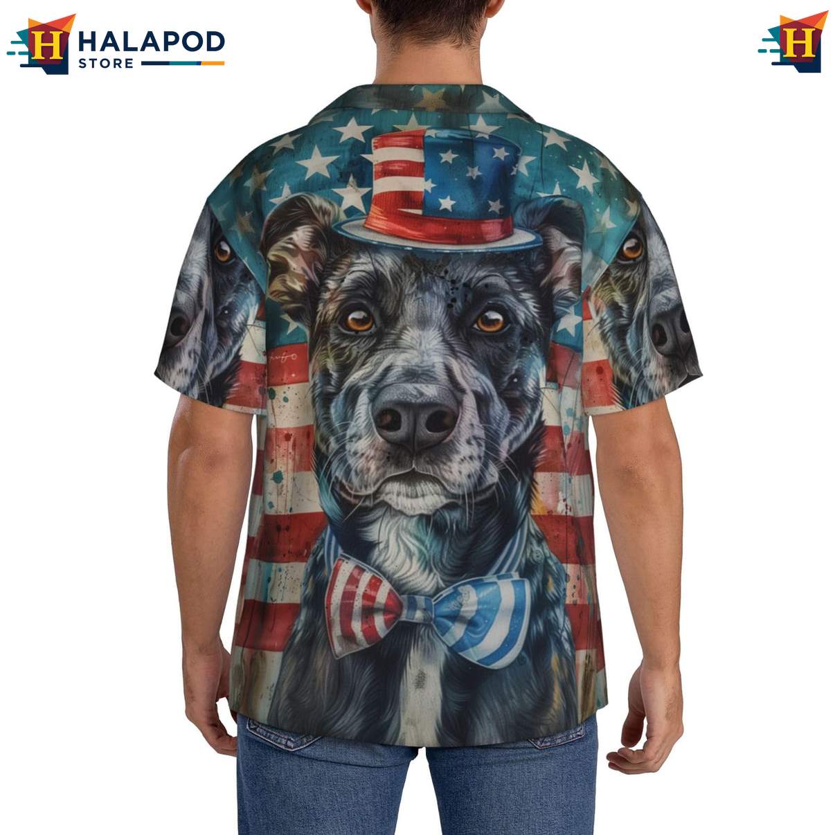 Anatolian Shepherd Dog Aloha Shirt Mens Pattern Summer Beach Button Down