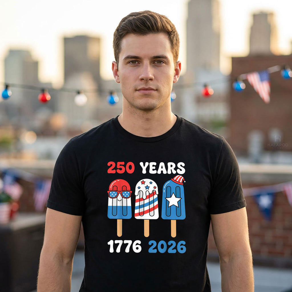 Anniversary USA Kids Boys Shirt 2026 Fourth Of July 250th Fan Apparel Gear