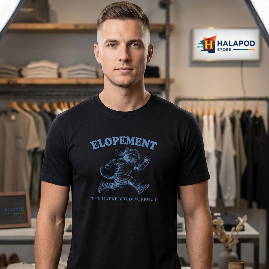Autism Neurodiversity Cat Shirt 2026 Elopement The Unexpected Workout Fan Gear