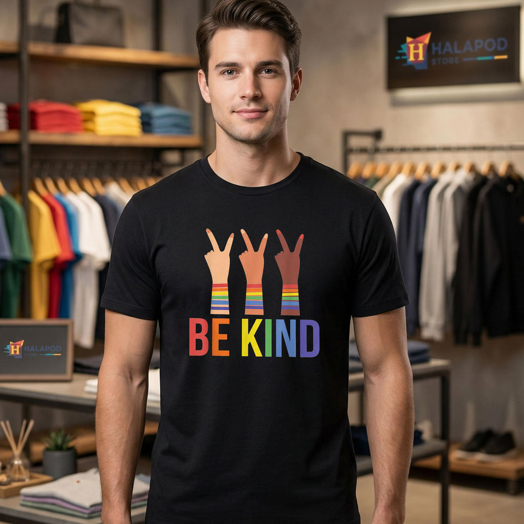 Be Kind Toddler Kids Inclusivity Shirt 2026 Rainbow LGBTQ Pride Fan Apparel