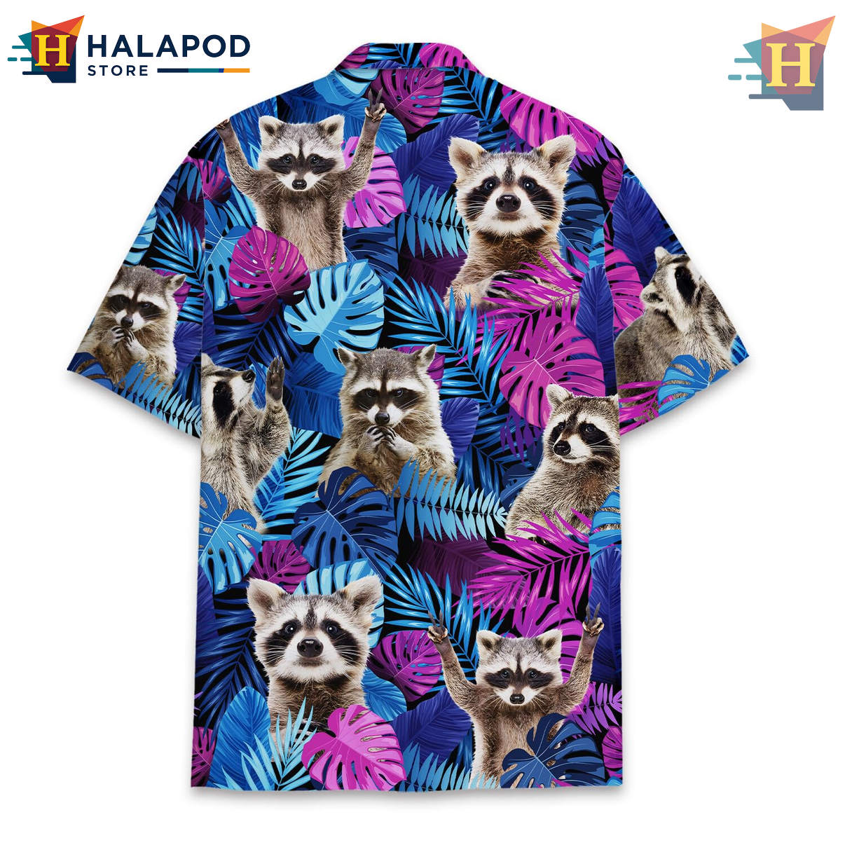 Casual Raccoon Beach Aloha Shirt 2026 Tropical Summer Mens Fan Apparel Gear