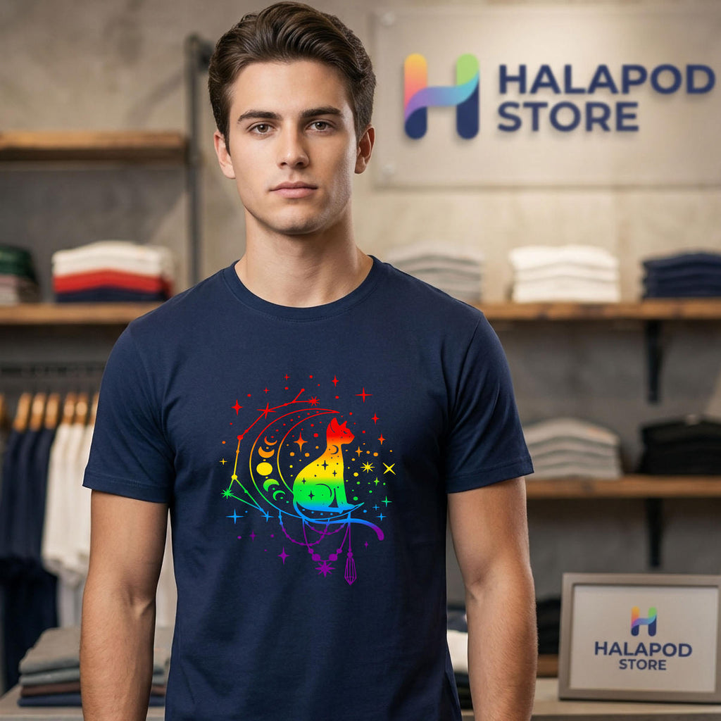 Cat Astrology Rainbow Lover Gift Shirt 2026 LGBT Gay Pride Flag Fan Apparel