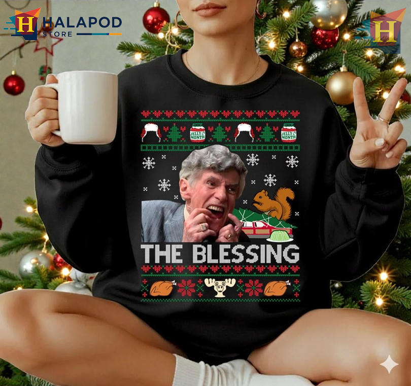 Christmas Shirt Family Matching Uncle Lewis The Blessing Ugly Xmas Vacation Tee