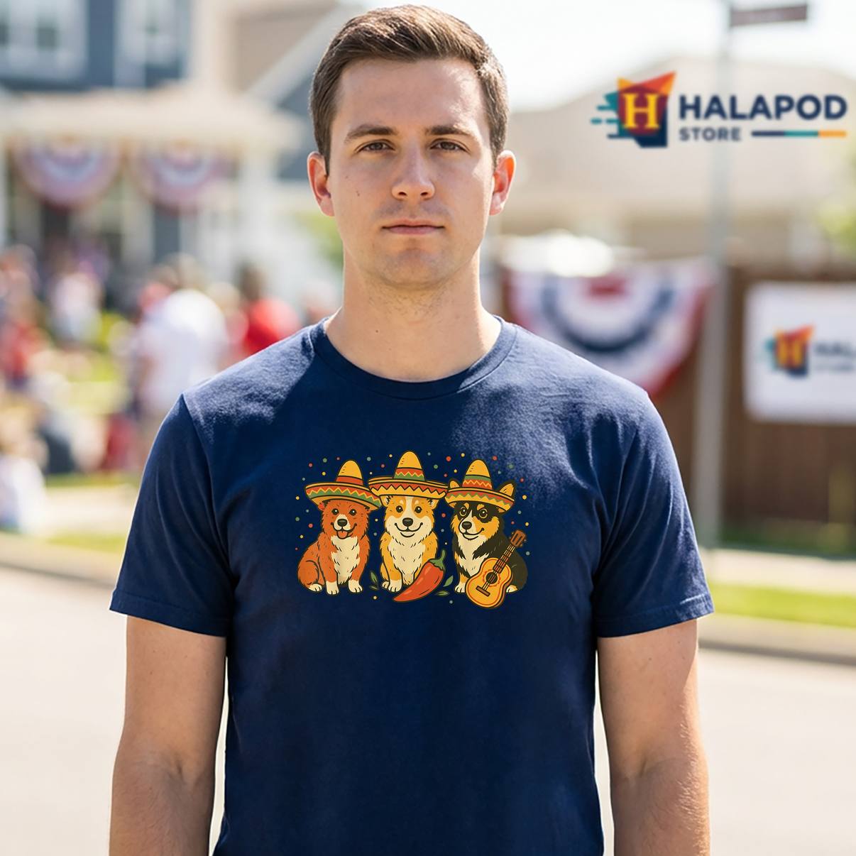 Cinco De Mayo Corgi Dog Meme Tee Shirt Funny Mexican Fiesta Graphic For Mens