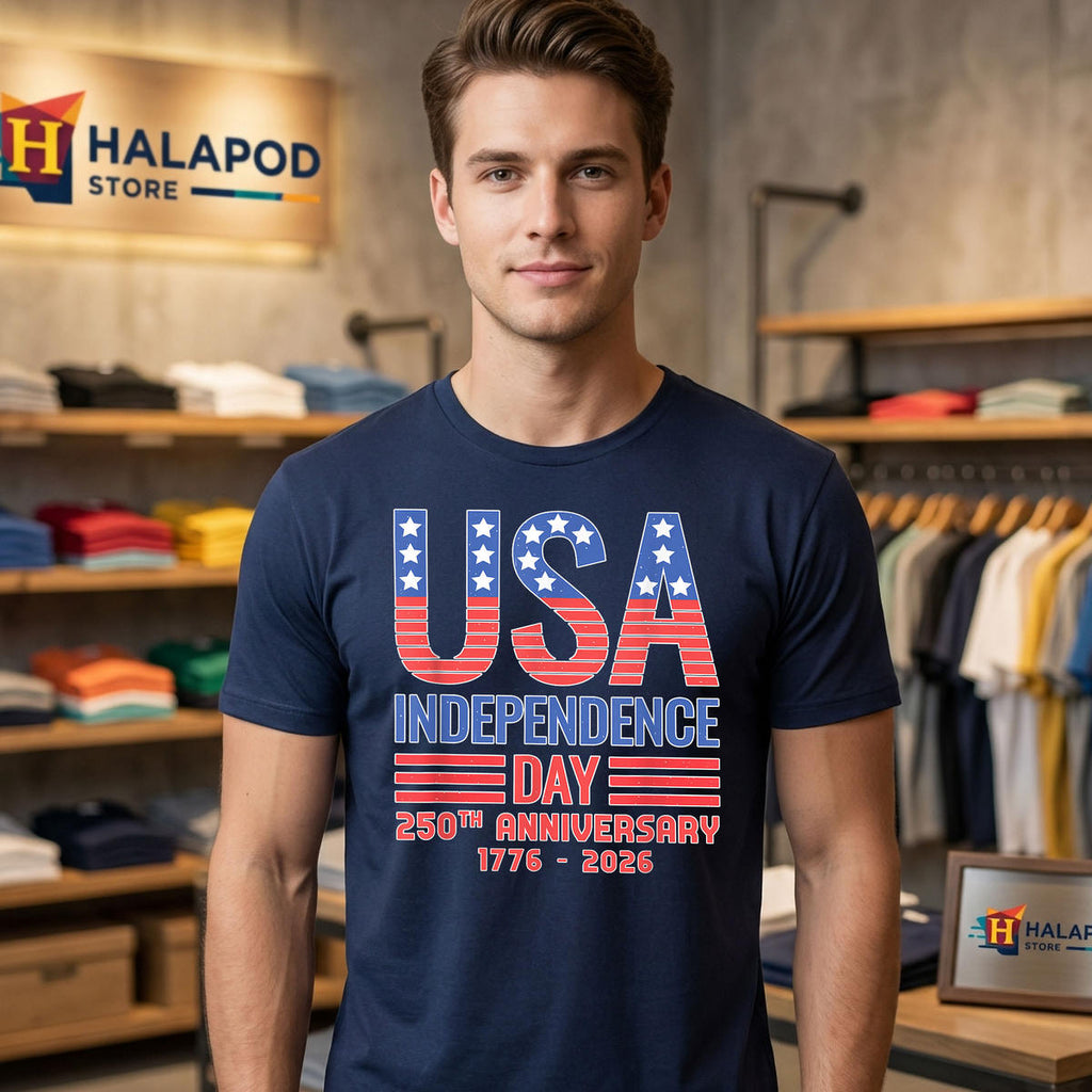Classic 4th Of July 250th Anniversary Shirt 2026 USA Americas Celebration Fan
