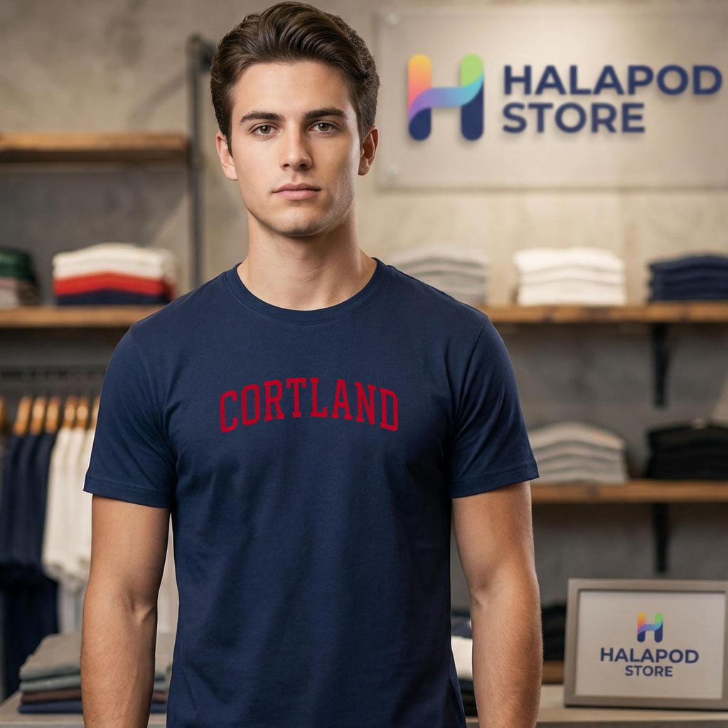 Cortland Vintage Design Shirt 2026 Men Women Kids Retro Graphic Fan Apparel