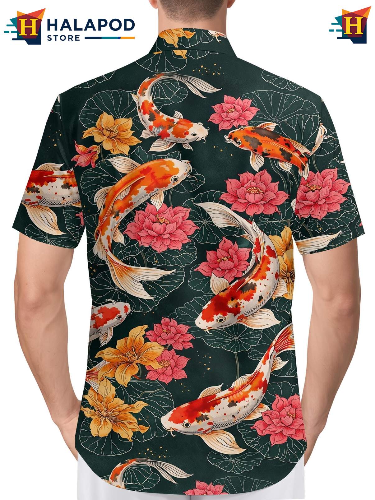 Crazy Graphic Summer Beach Shirt Mens Hawaiian Funny Novelty Button Down Top